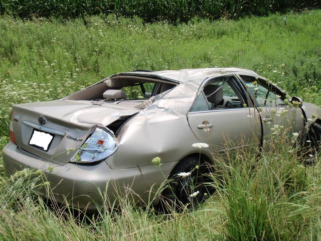 MVC, Hwy 20 & Lone Pine Rd. August 6, 2010